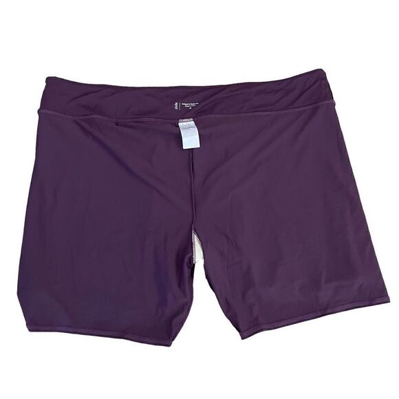 zuda Blackberry Bermuda Swim Skort Women SZ 4X #1260 - Picture 6 of 13